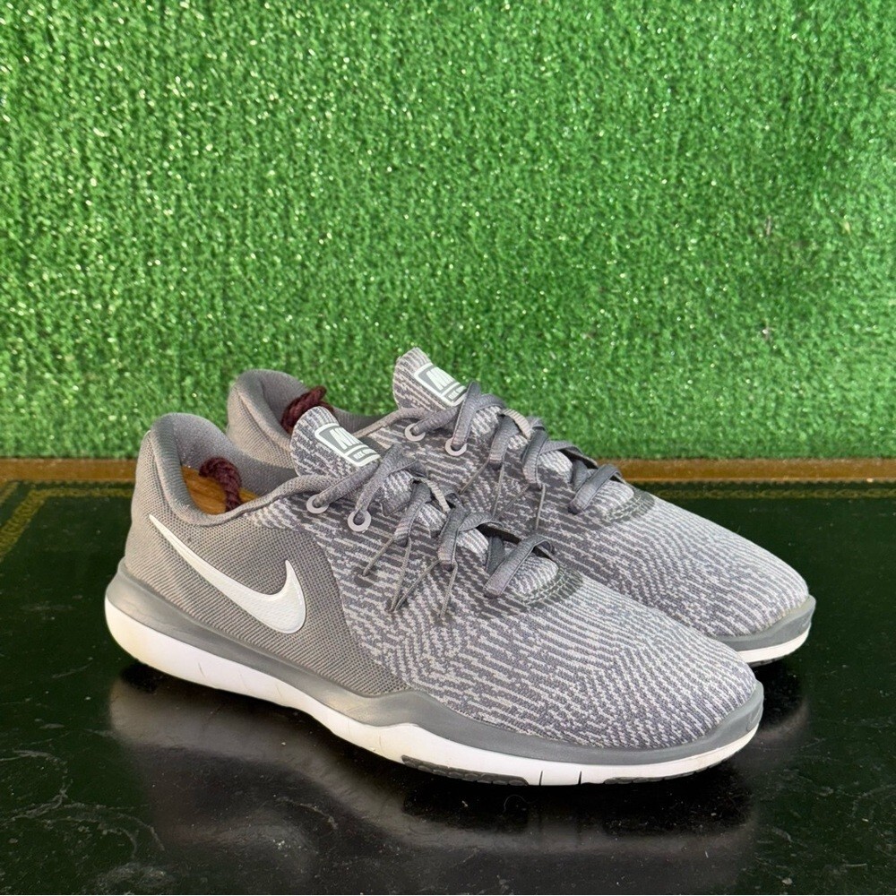 Nike Flex Supreme Trail 6 Wolf Grey White 909014-019 Women’s Size 6.5